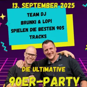 Die ultimative 90er Party