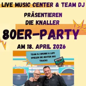 Die knaller 80er Party